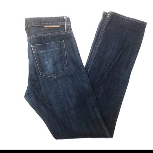 Them Atelier Button Fly Straight Leg Jeans 33 X 32 - Picture 1 of 9